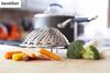 Picture of BenchMart 11 inch High-grade Stainless Steel Vegetable Steamer Durable Food Folding Steamer