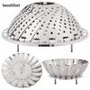 Picture of BenchMart 11 inch High-grade Stainless Steel Vegetable Steamer Durable Food Folding Steamer