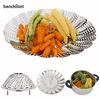 Picture of BenchMart 11 inch High-grade Stainless Steel Vegetable Steamer Durable Food Folding Steamer