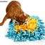 Picture of BenchMart Woven Training Blanket Game Foraging Dog Sniffing Mats Pad for Pet - Blue / Yellow