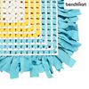 Picture of BenchMart Woven Training Blanket Game Foraging Dog Sniffing Mats Pad for Pet - Blue / Yellow