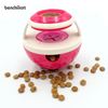 Picture of BenchMart Tumbler Shapes Pet Dog Chew Toy Leaky Food Ball Food Dispenser - Pink