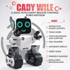 Picture of BenchMart 2.4G Intelligent Remote Control Robot Programming Interactive Sound Control Robot - White