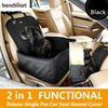 Picture of BenchMart Waterproof Thickened Nylon Car Passenger Seat Pet Cover Mat Cushion Bed - Black